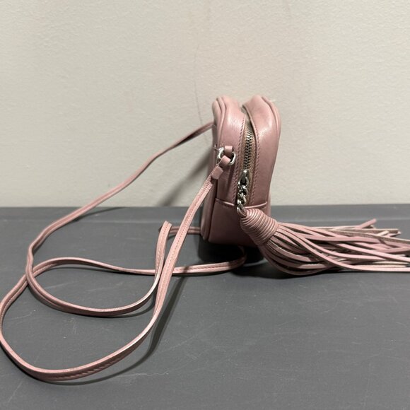 Yves Saint Laurent Nappa Monogram Blogger Bag Pink Crossbody - Picture 3 of 6